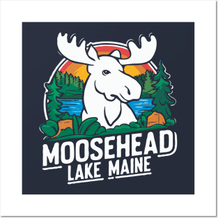 Moosehead Lake Maine Posters and Art